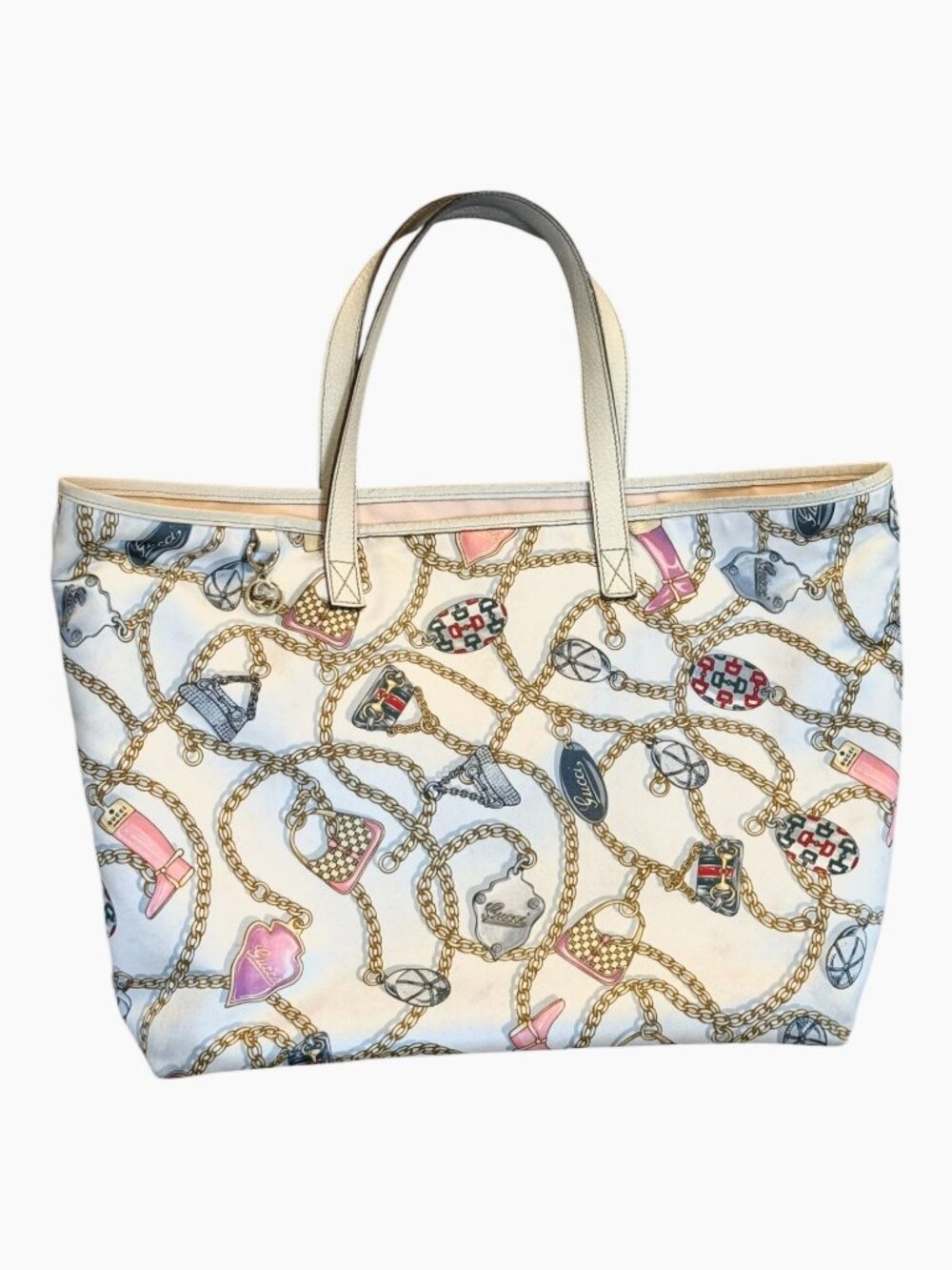 Gucci Guccissima Charmy Tote with COA